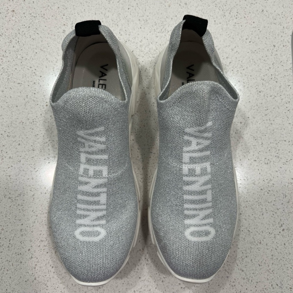 Valentino Silver Sneakers